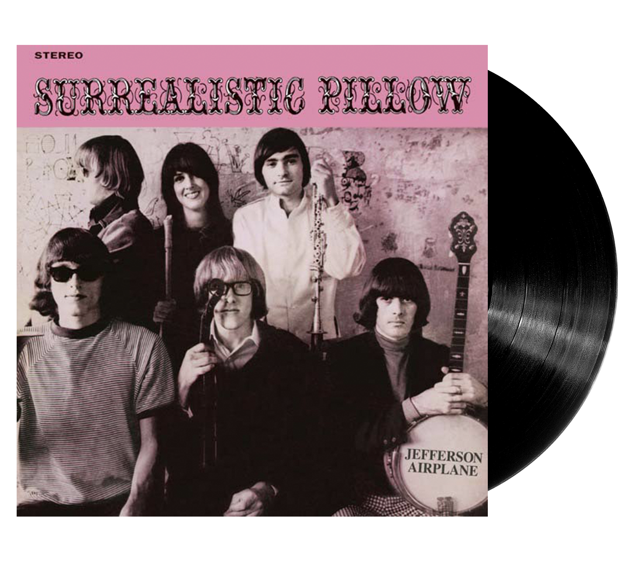 Image of Artwork for Jefferson Airplane's Surrealistic Pillow (LP)